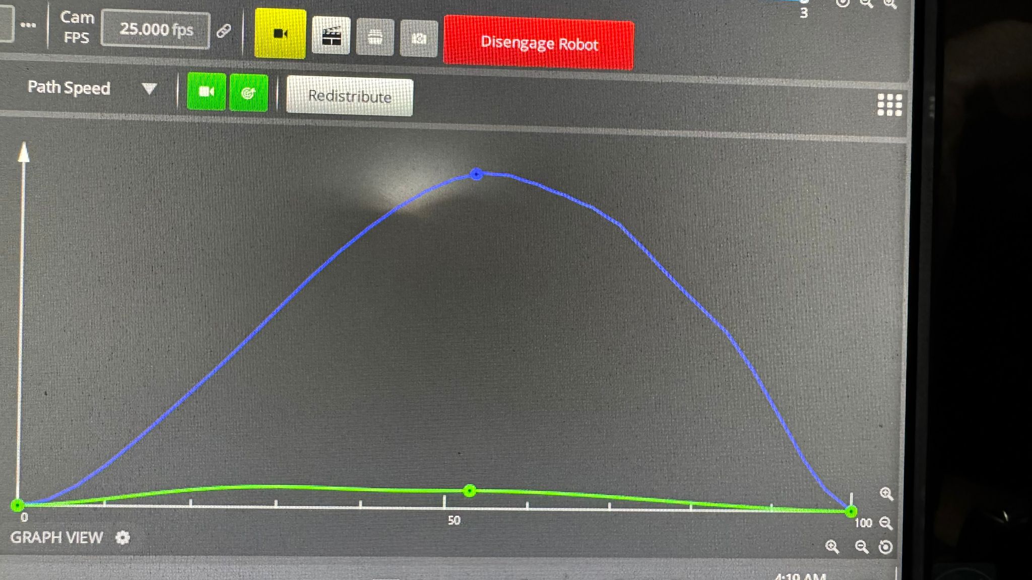 2024-11-06 14:36 - ~ Michael deAnthony: So each and everytime i made an arcing shot (presumably 3 points move) the path speed from point 2-3 is always “not smooth” as 1-2. Target-wise. I measured each points exactly the...